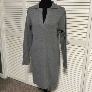 Gray Sweater Dress | XS